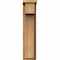 Ekena Millwork Huntington Rough Sawn Corbel w/Backplate, Western Red Cedar, 6"W x 10"D x 26"H COR06X10X26HUN01RWR - alternate 3